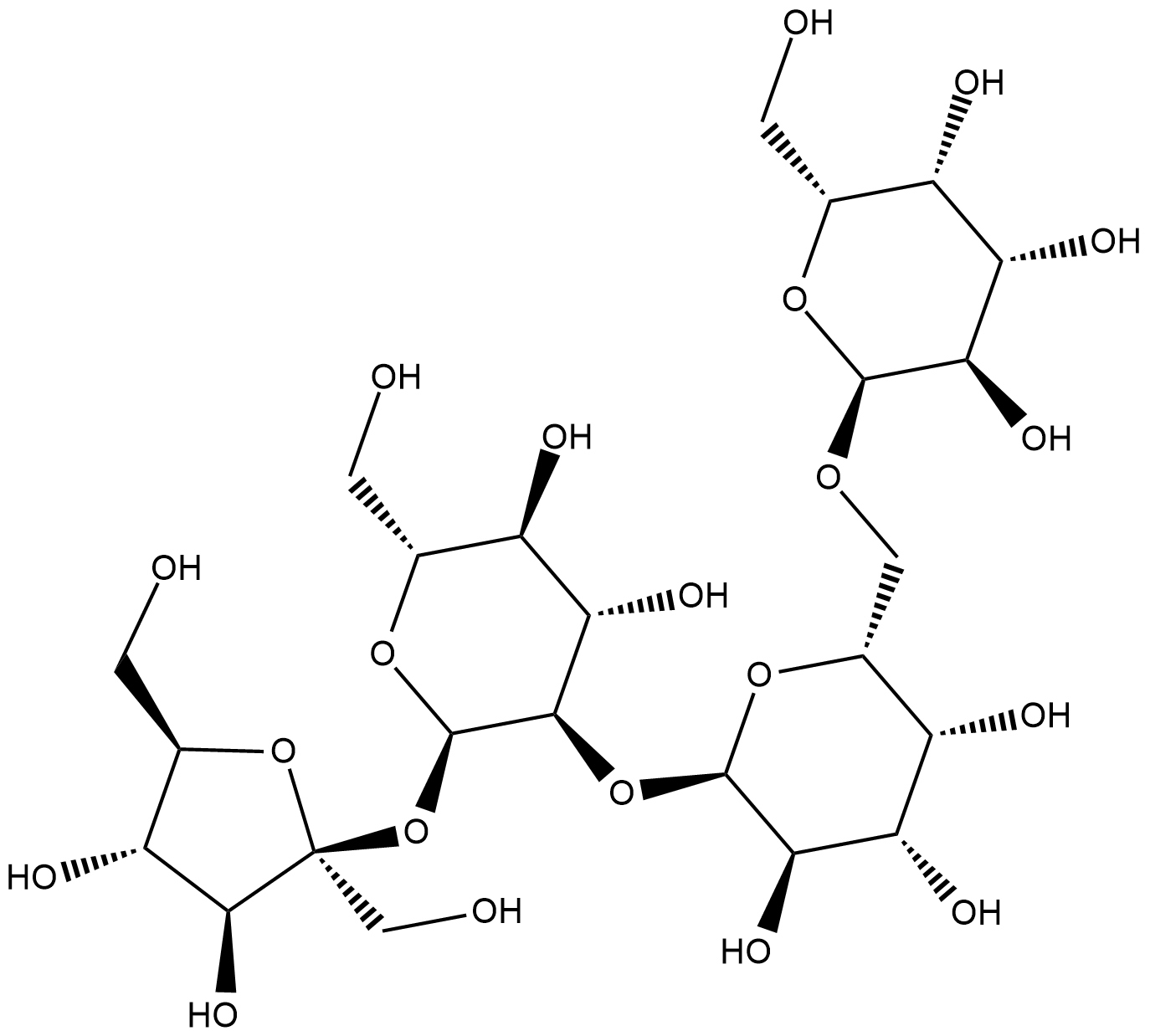 Stachyose Chemische Struktur