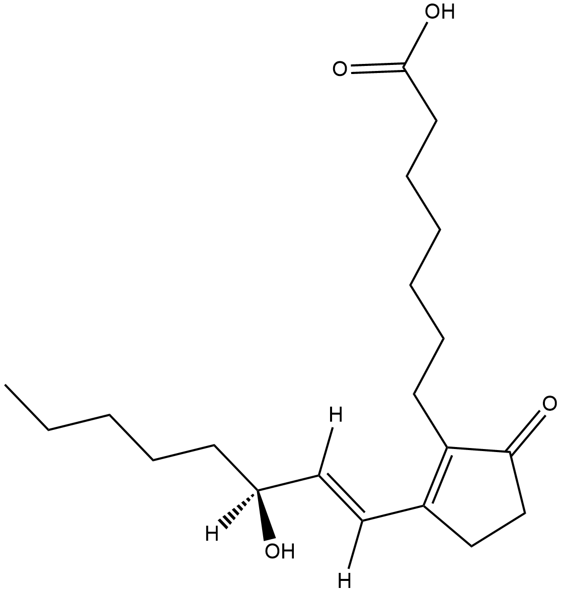 Prostaglandin B1  Chemical Structure
