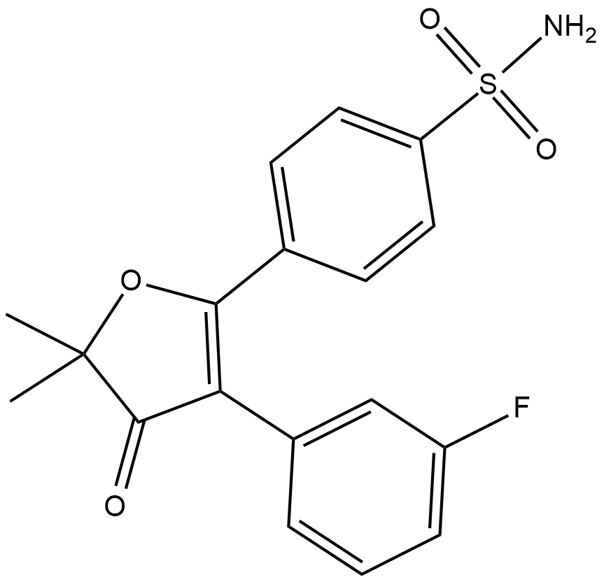 Polmacoxib  Chemical Structure