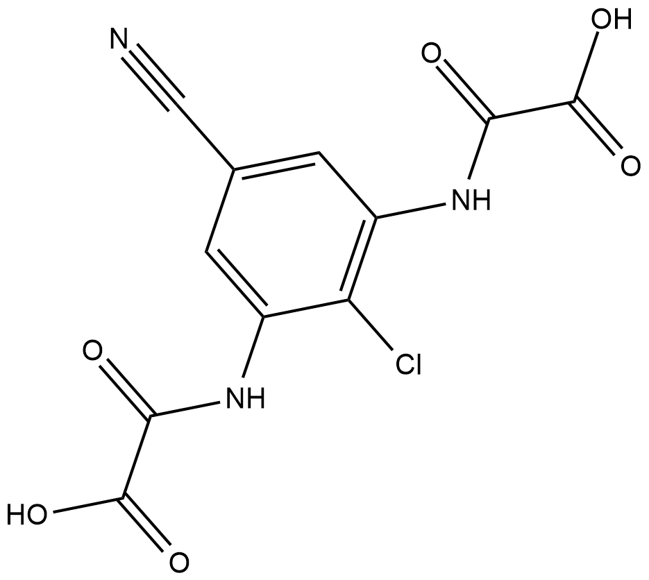 Lodoxamide Chemische Struktur