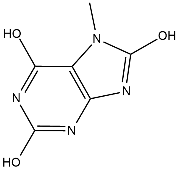 7-Methyluric Acid التركيب الكيميائي