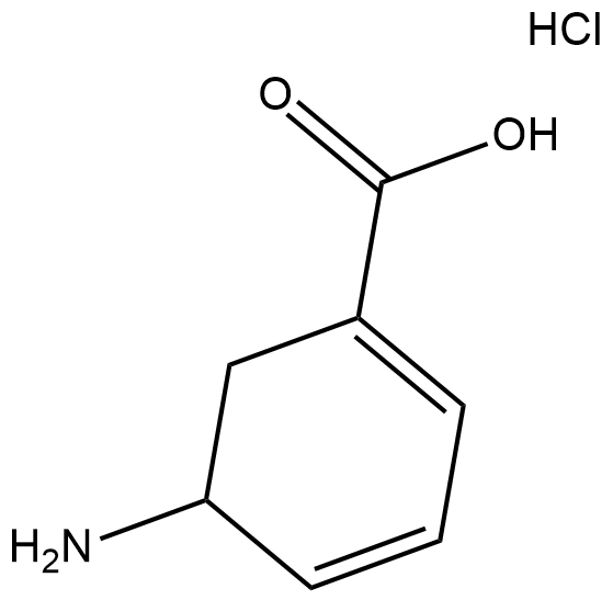 Gabaculine (hydrochloride) Chemische Struktur