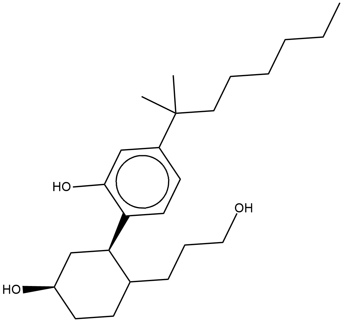 (-)-CP 55,940  Chemical Structure