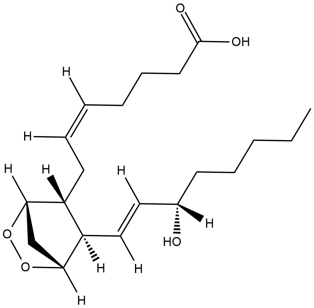 Prostaglandin H2 化学構造