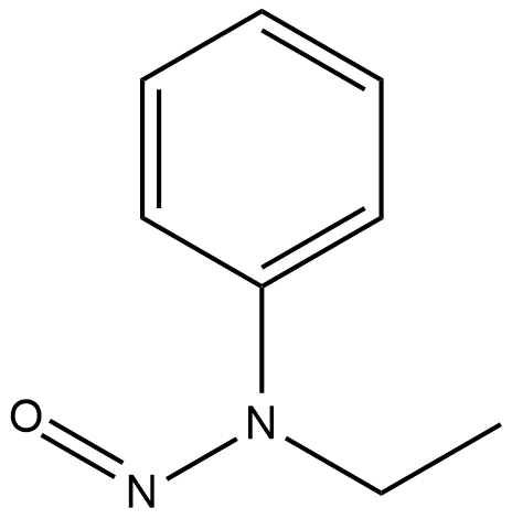 N-Nitroso-N-ethylaniline 化学構造