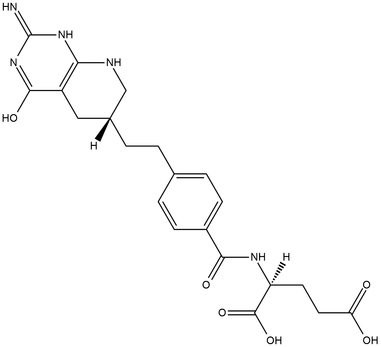 Lometrexol  Chemical Structure