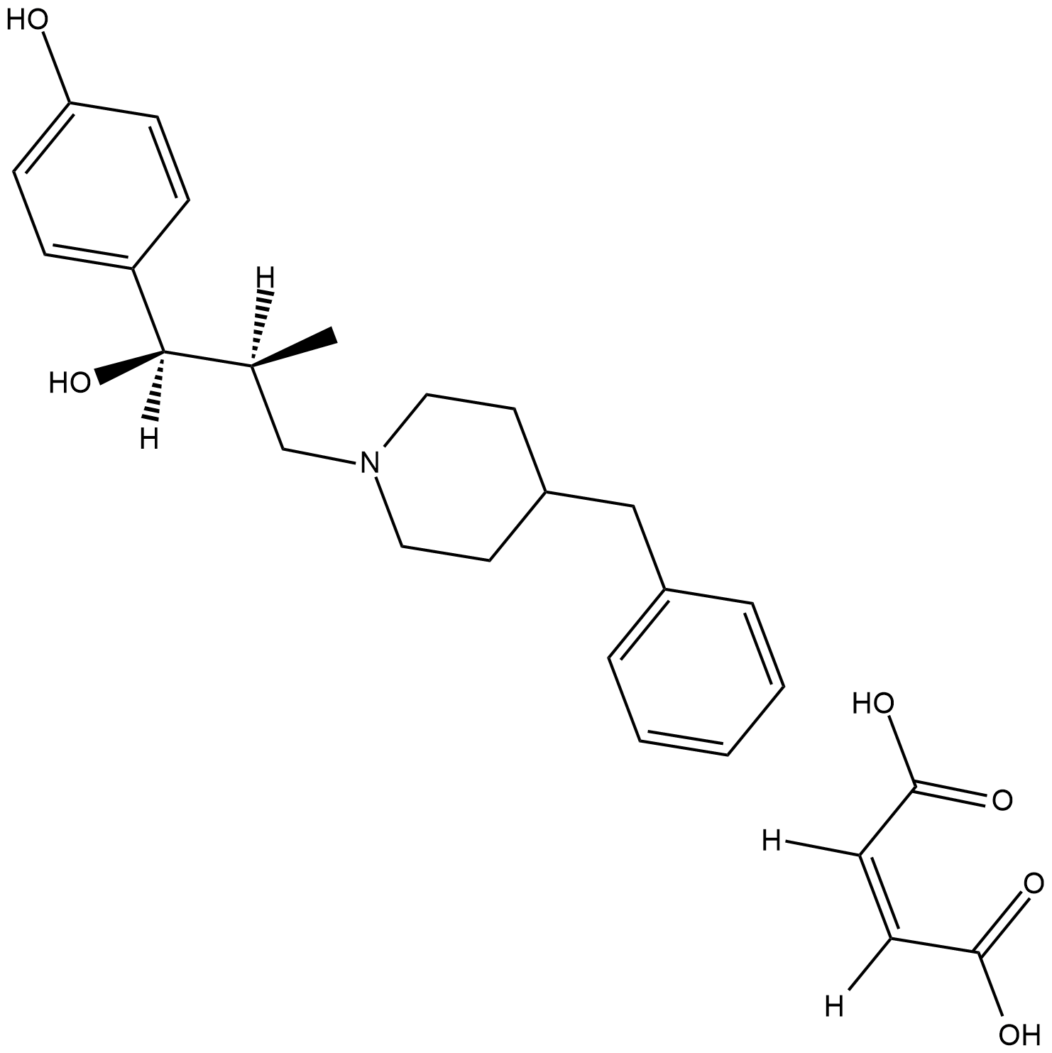 Ro 25-6981 (maleate)  Chemical Structure