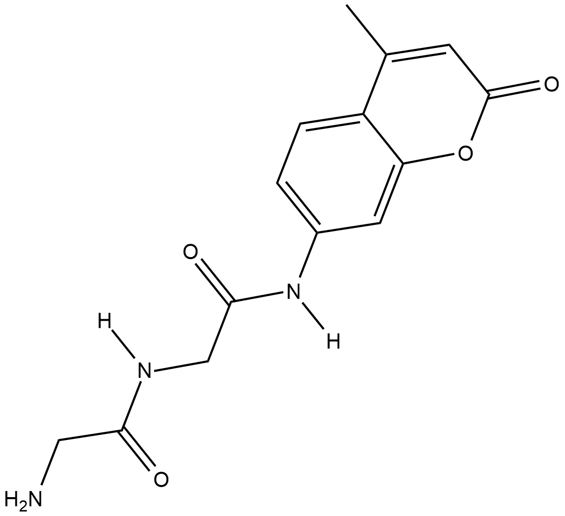 Gly-Gly-AMC  Chemical Structure