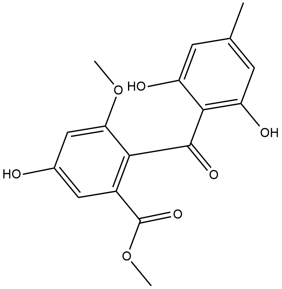 Sulochrin التركيب الكيميائي