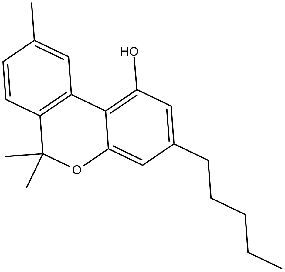 Cannabinol(CRM)  化学構造