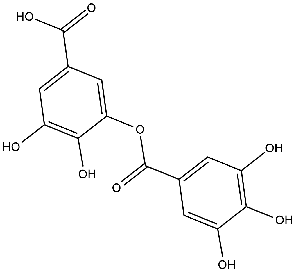 Digallic Acid 化学構造