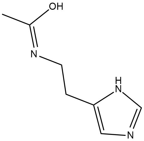 N-acetyl Histamine 化学構造