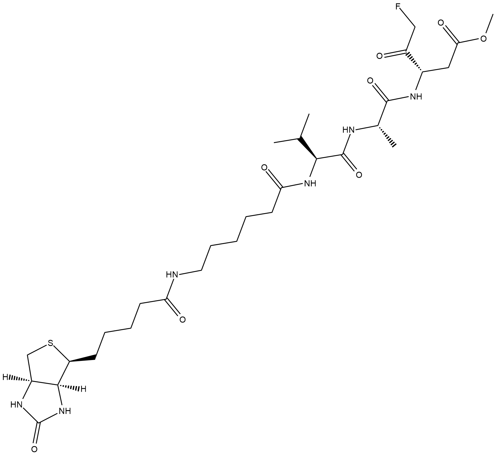 Biotin-VAD-FMK  Chemical Structure