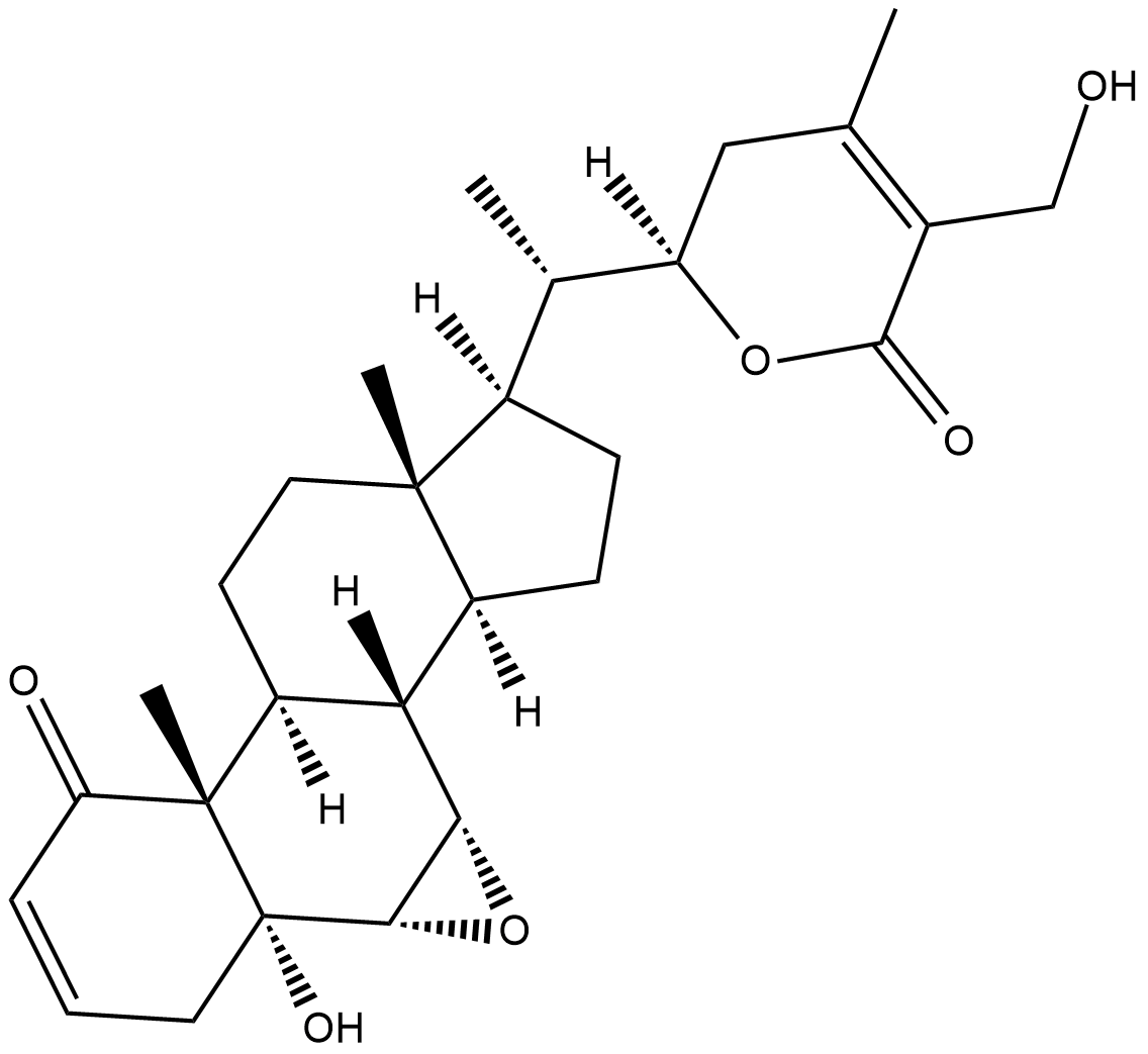 12-Deoxywithastramonolide  Chemical Structure