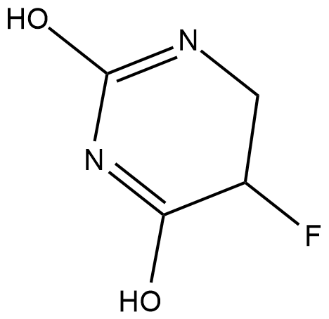 5,6-dihydro-5-Fluorouracil  Chemical Structure