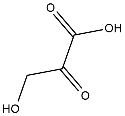 β-hydroxy Pyruvic Acid التركيب الكيميائي