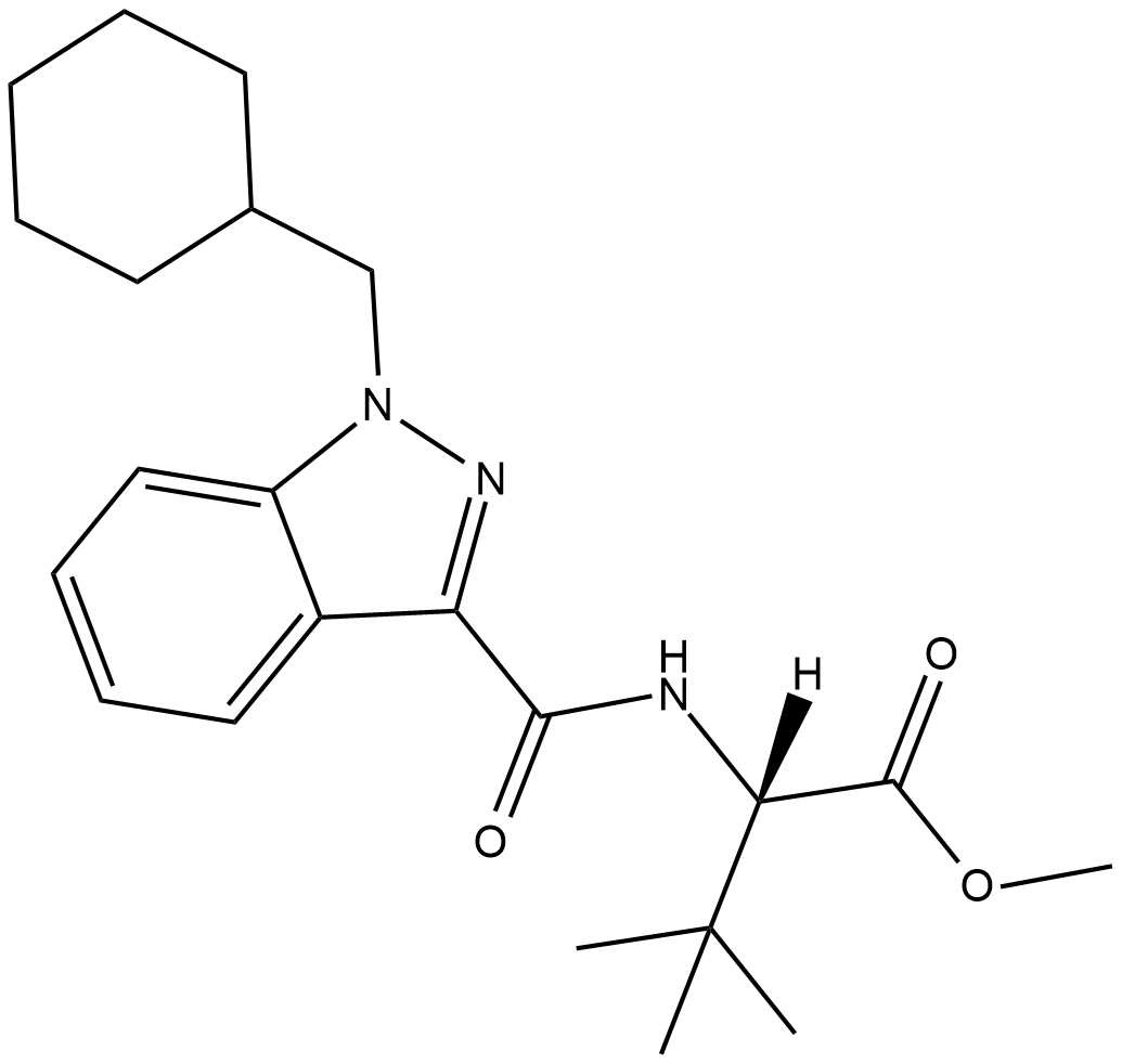 MDMB-CHMINACA 化学構造