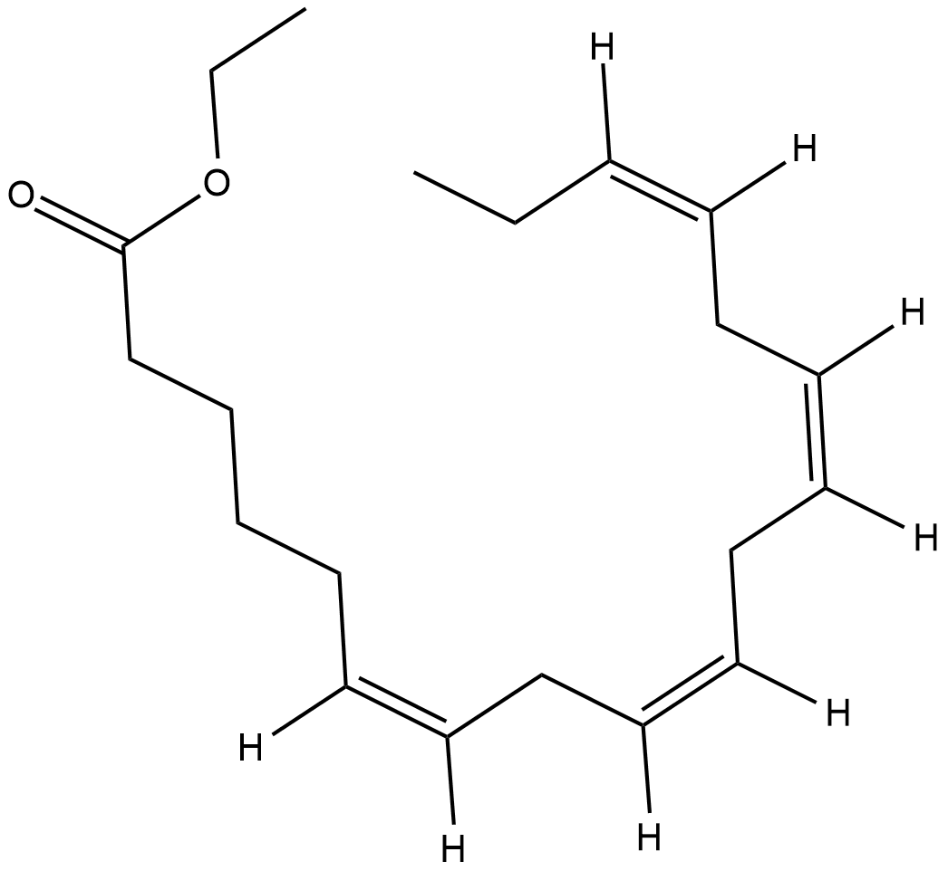Stearidonic Acid ethyl ester  Chemical Structure