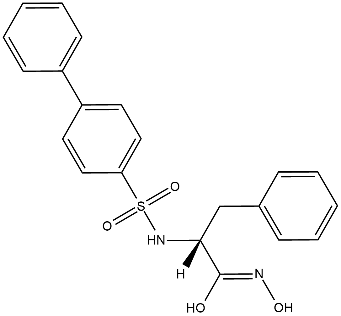 MMP-2/MMP-9 Inhibitor II 化学構造