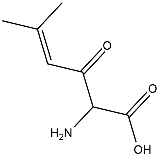 3-Methylcrotonyl Glycine 化学構造