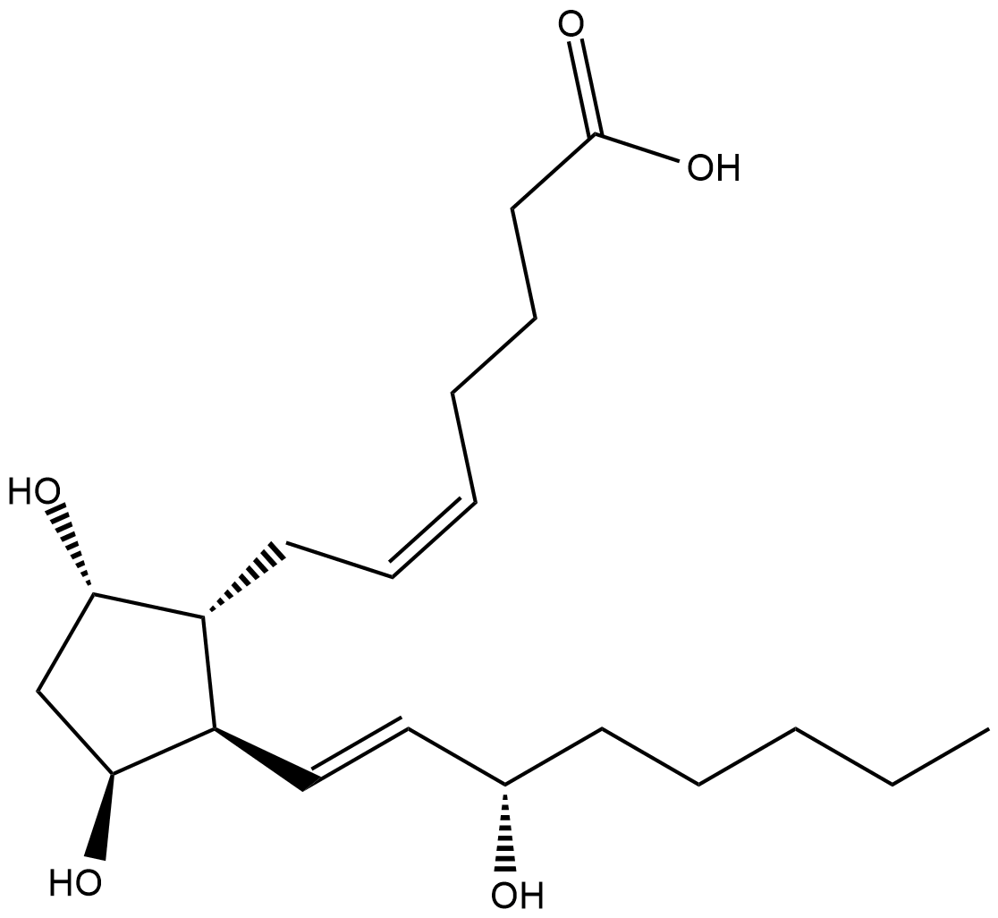 11β-Prostaglandin F2α  Chemical Structure
