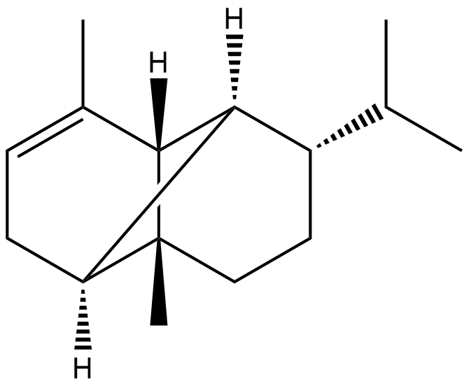 α-Copaene 化学構造