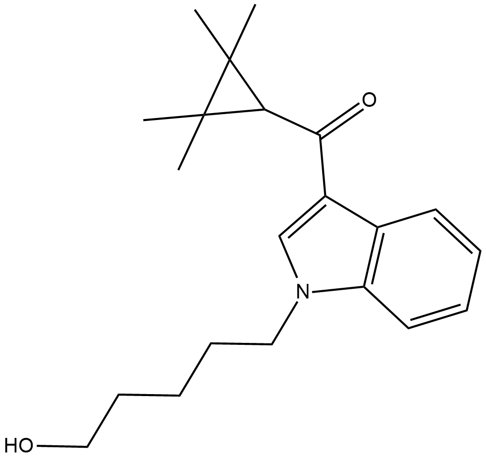 UR-144 N-(5-hydroxypentyl) metabolite Chemical Structure