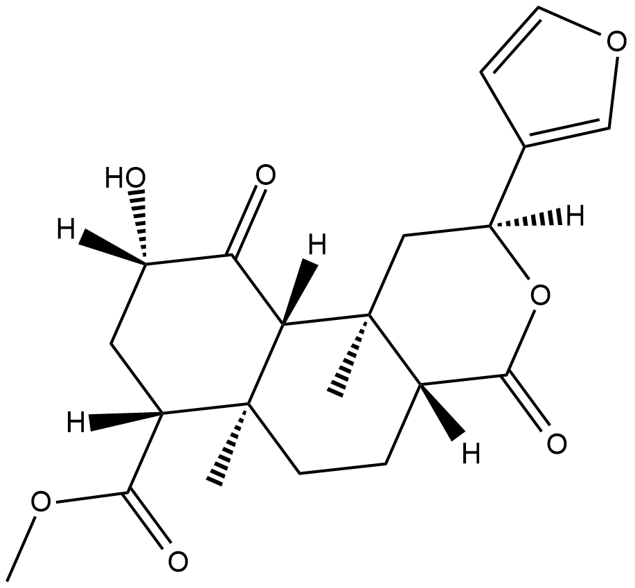 Salvinorin B  Chemical Structure