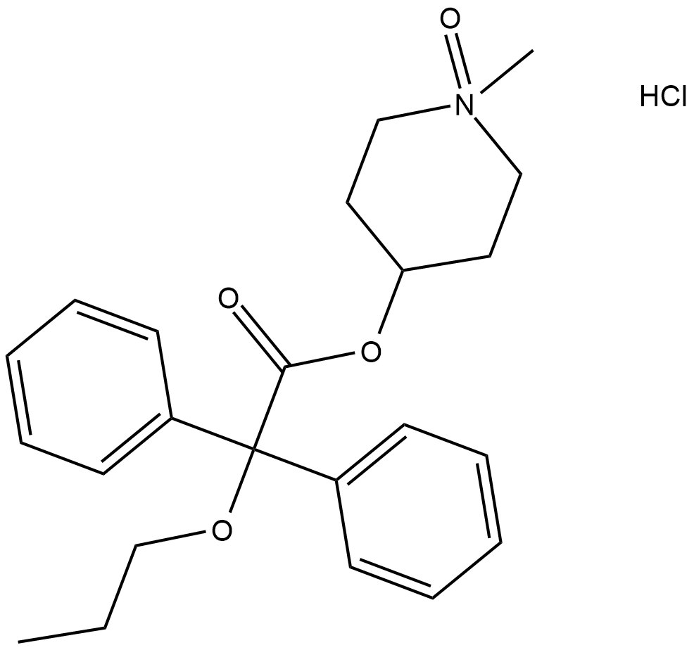 Propiverine N-oxide (hydrochloride) التركيب الكيميائي