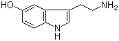 5-Hydroxytryptamine (Serotonin) التركيب الكيميائي