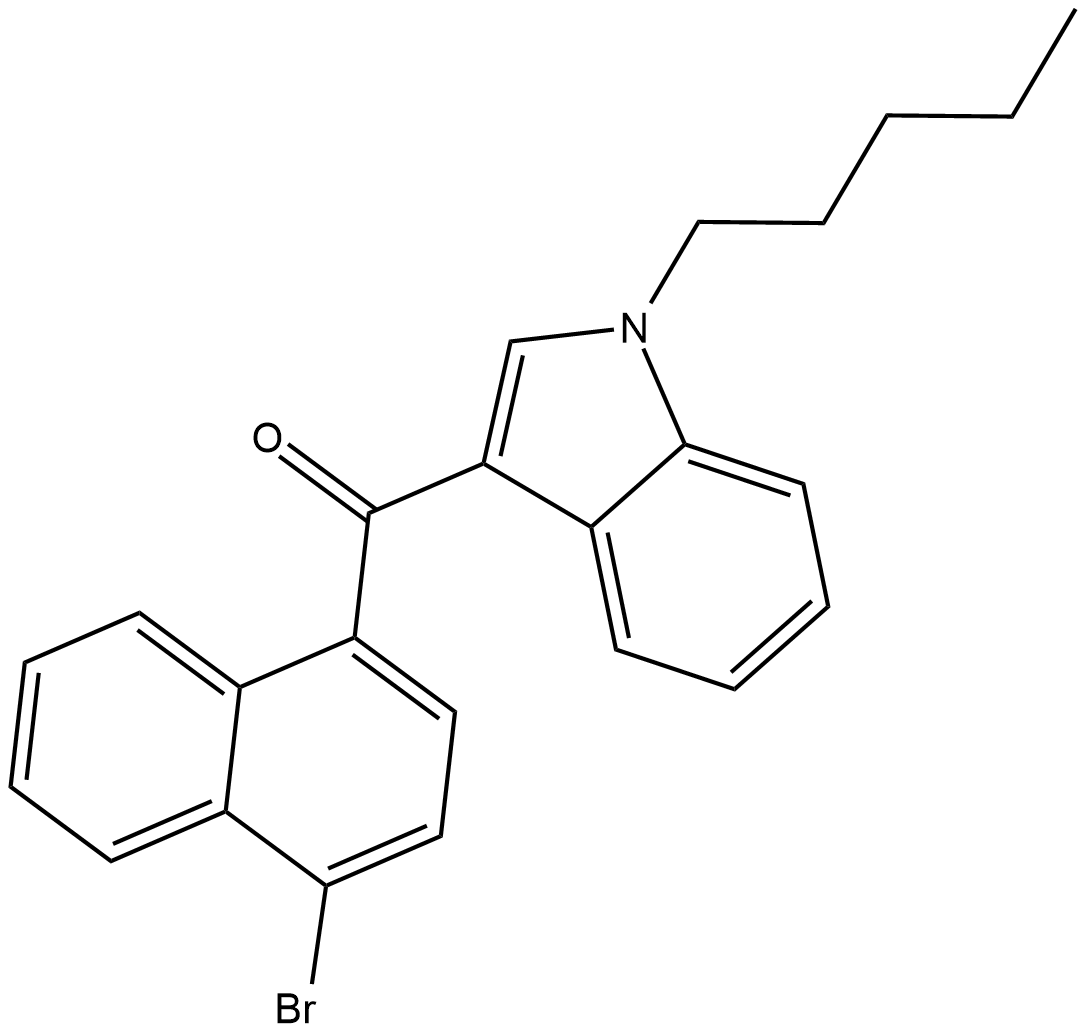 JWH 387 Chemische Struktur