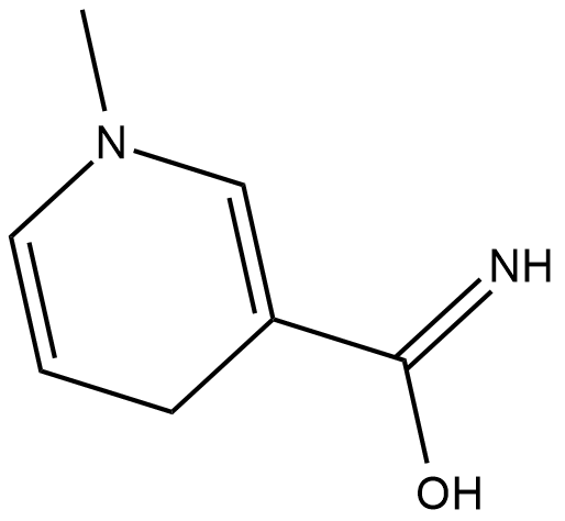 1-Methyl-1,4-dihydronicotinamide 化学構造