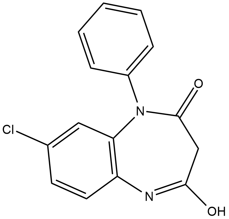 N-Desmethylclobazam  Chemical Structure