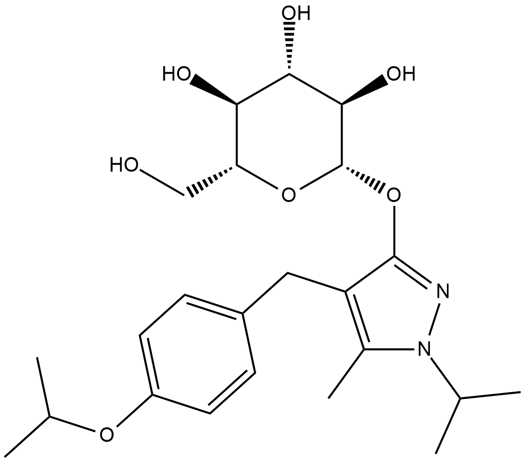 Remogliflozin A التركيب الكيميائي
