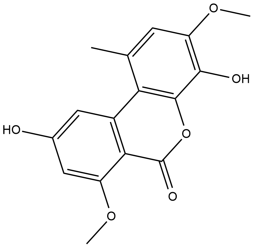 Graphislactone A 化学構造