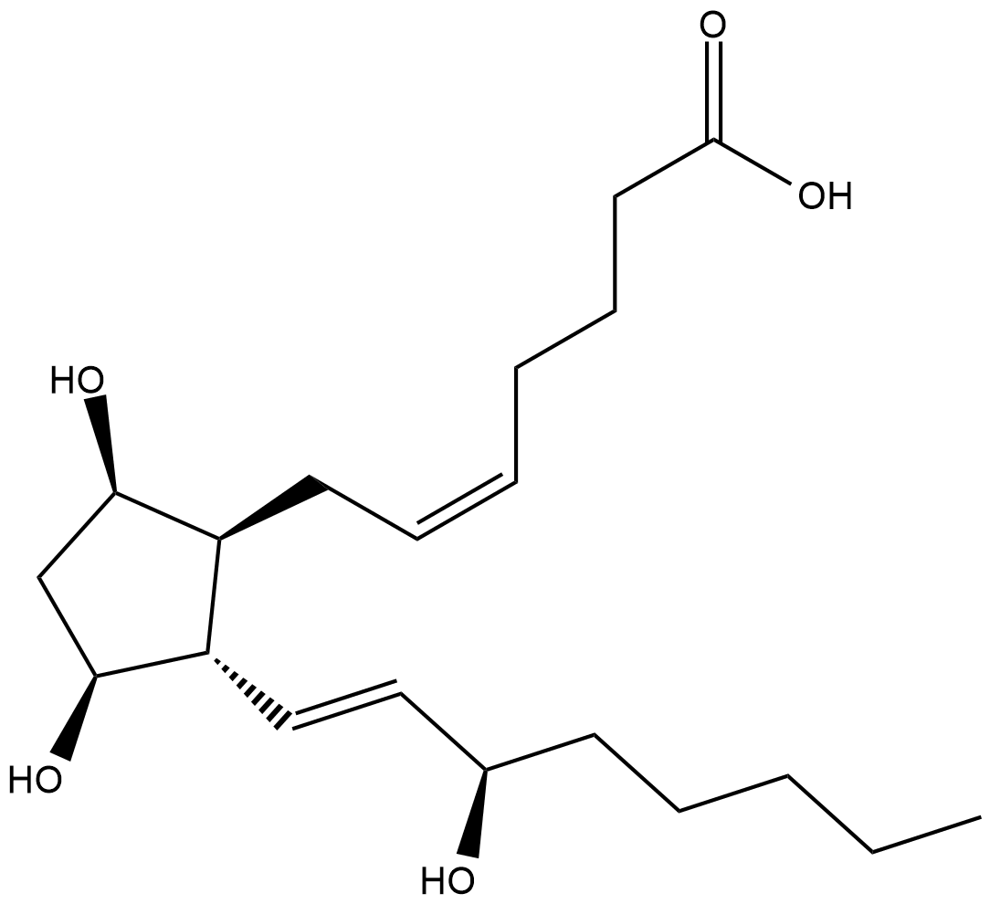 ent-Prostaglandin F2α  Chemical Structure
