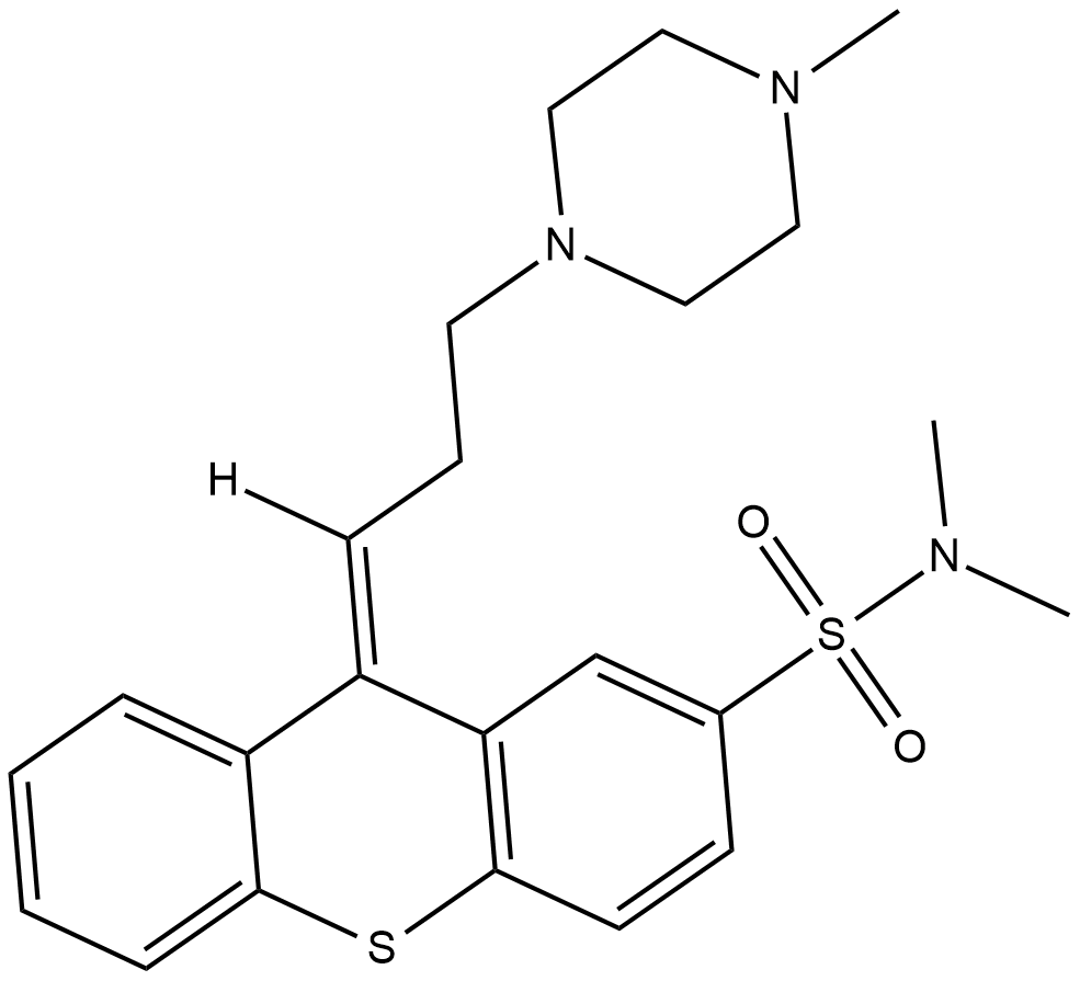 Thiothixene Chemical Structure
