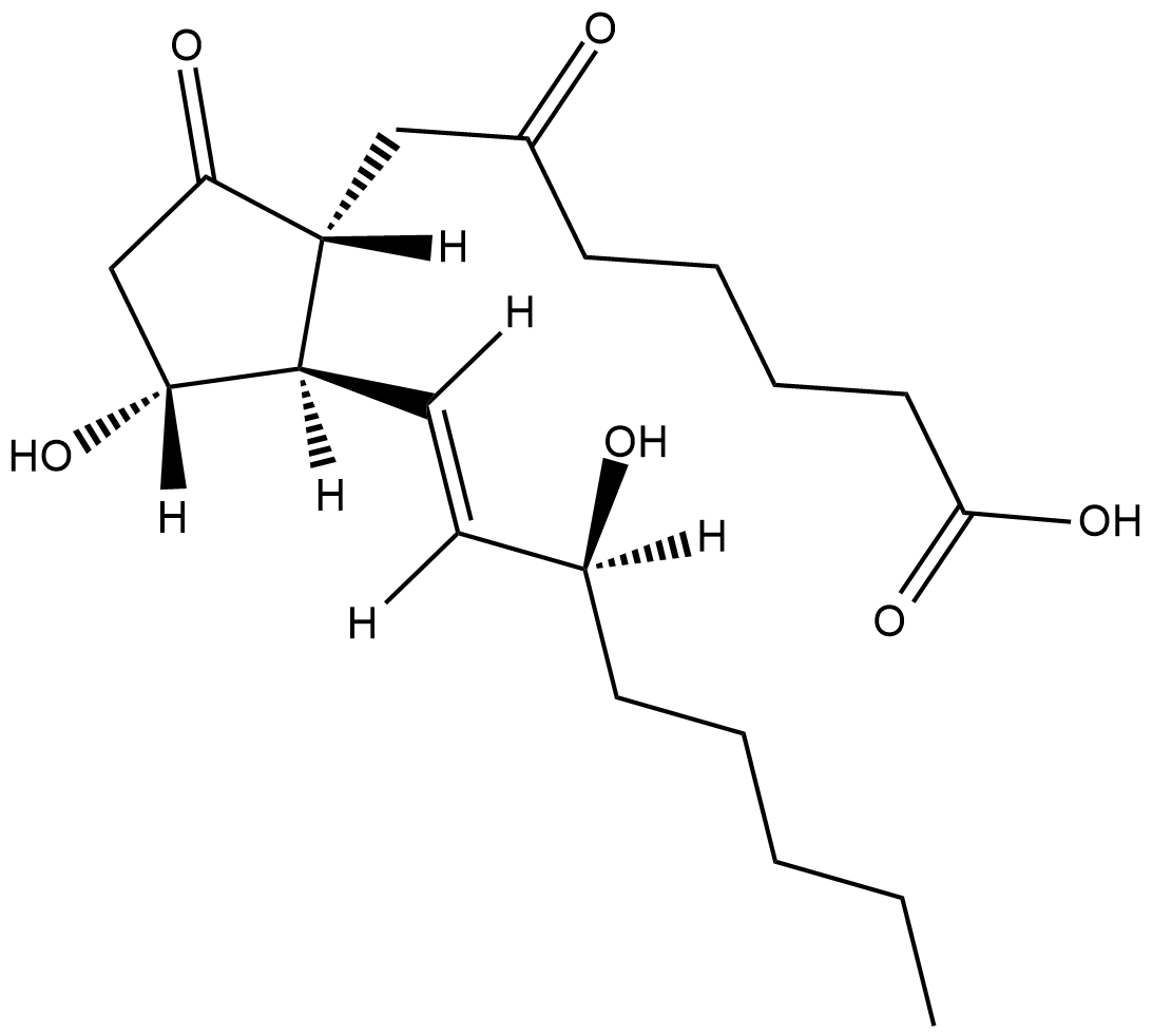 6-keto Prostaglandin E1  Chemical Structure