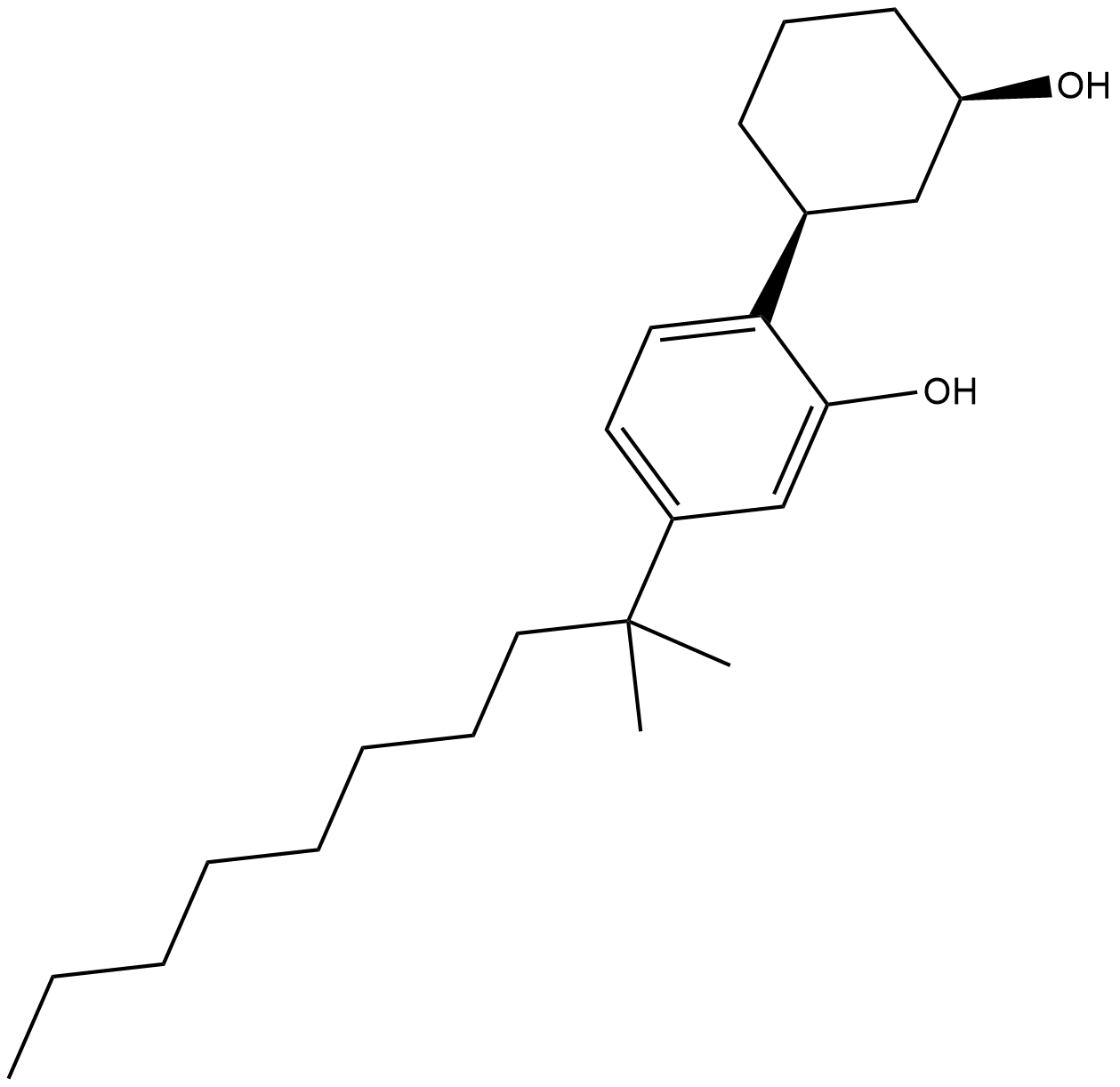 CP 47,497-C9-homolog Chemische Struktur