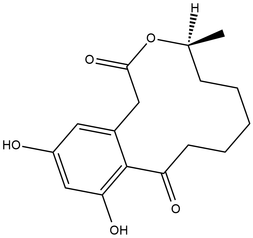 Curvularin Chemische Struktur