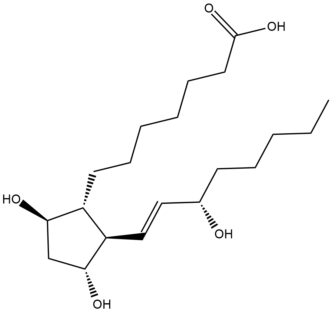 Prostaglandin F1β Chemische Struktur