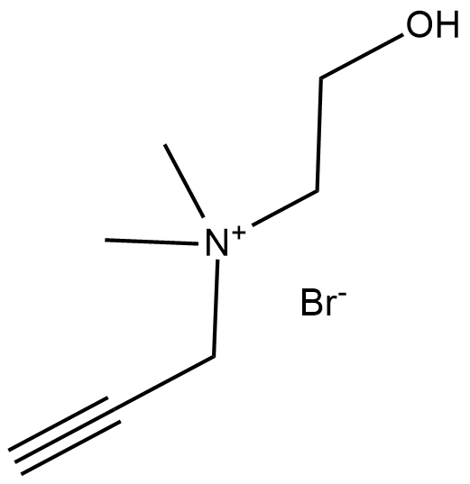 Propargylcholine (bromide)  Chemical Structure