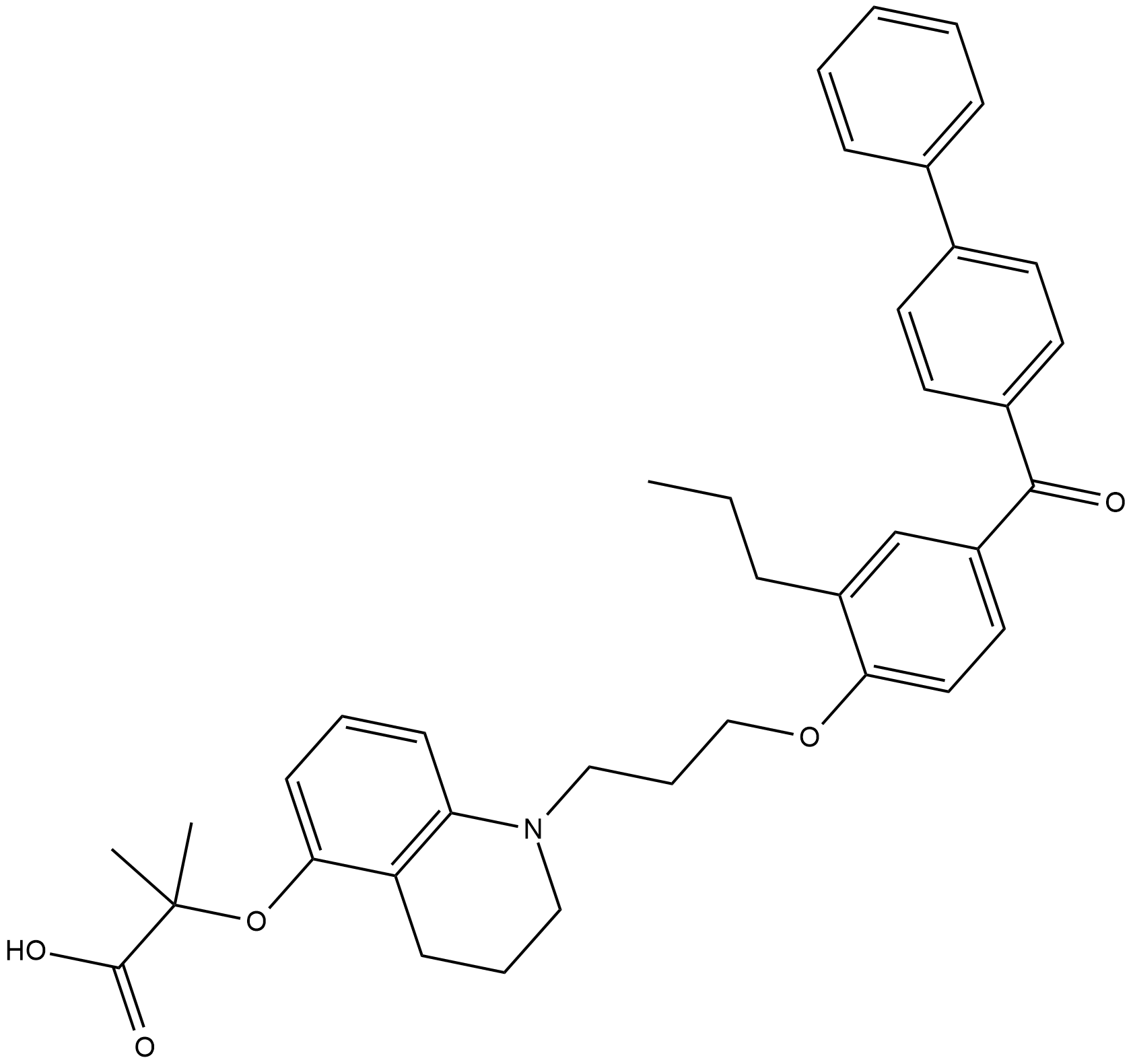CAY10599 Chemische Struktur