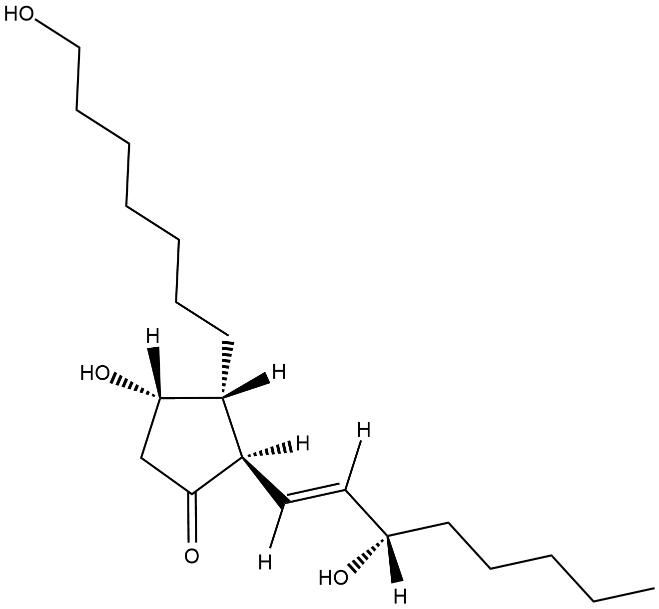 Prostaglandin D1 Alcohol  Chemical Structure