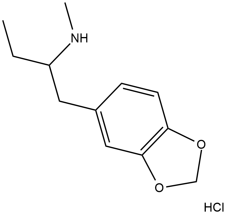 MBDB (hydrochloride) 化学構造