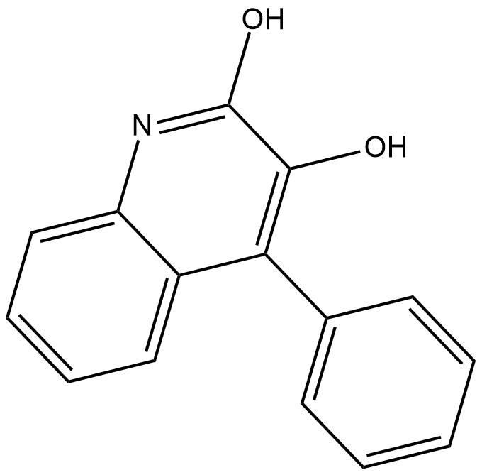 Viridicatin التركيب الكيميائي
