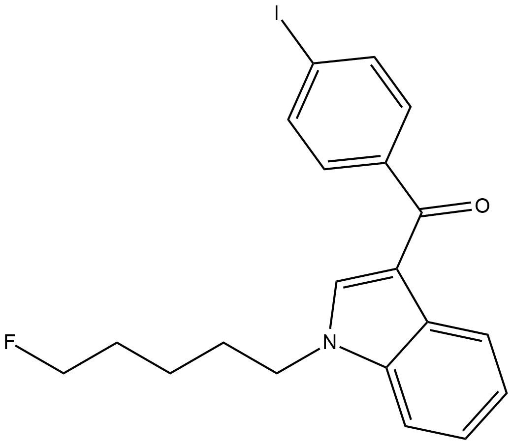 AM694 4-iodo isomer التركيب الكيميائي
