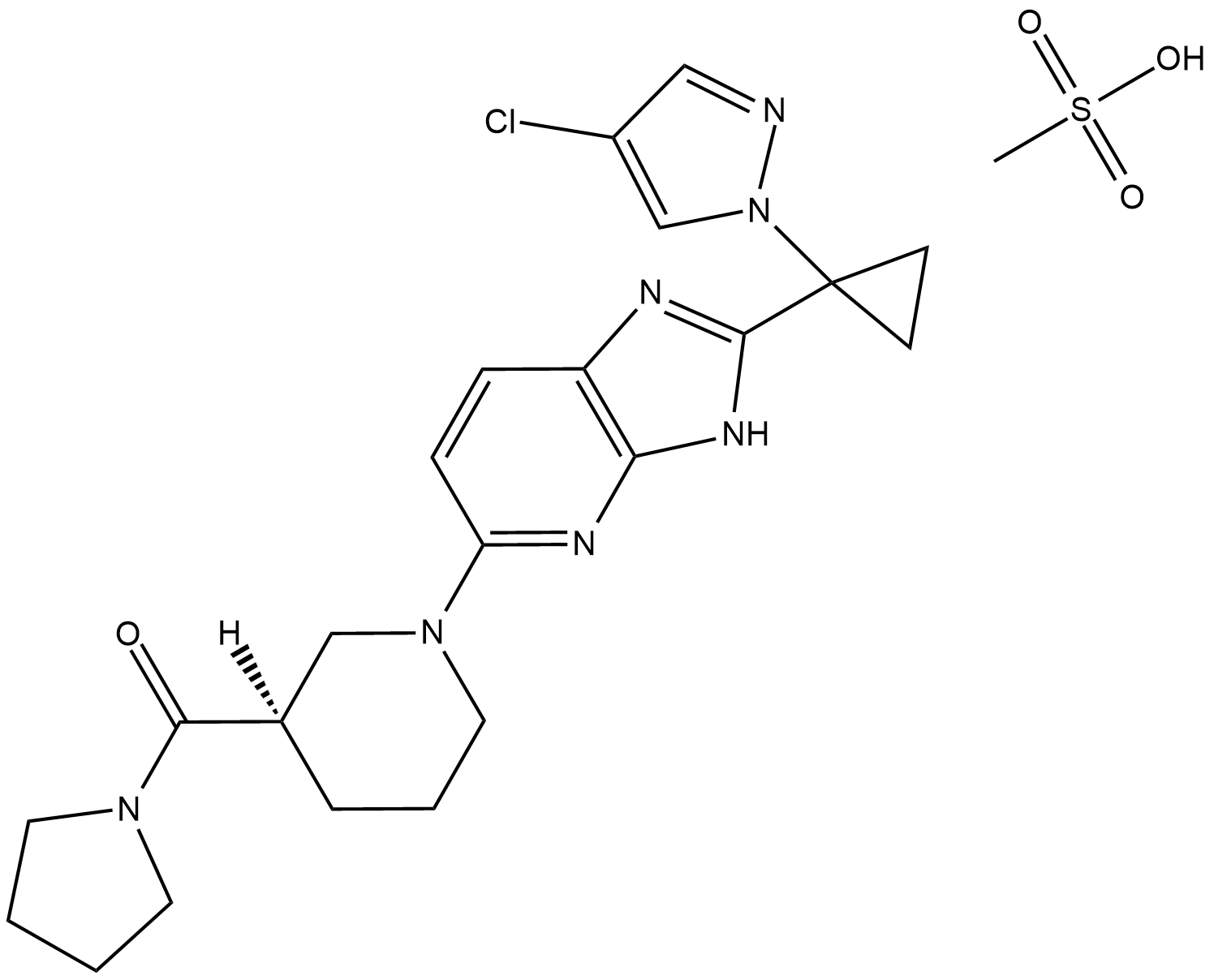 PF-06424439 التركيب الكيميائي