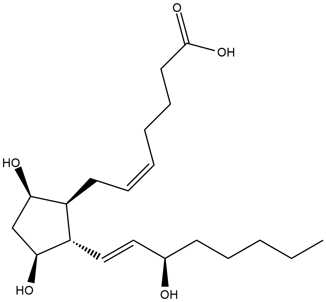 ent-8-iso Prostaglandin F2α  Chemical Structure