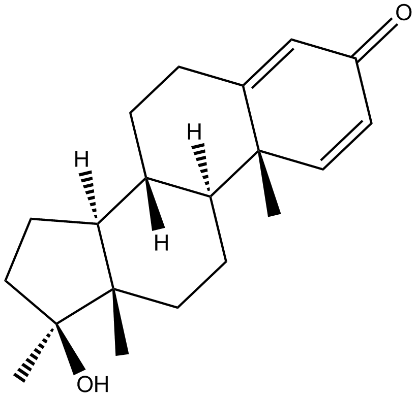  Methandienone Chemical Structure